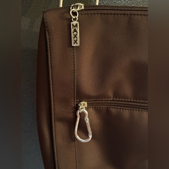 Maxx New York Microfiber Compartment Zip Top Bag Crossbody
Chocolate EUC - Picture 10 of 10